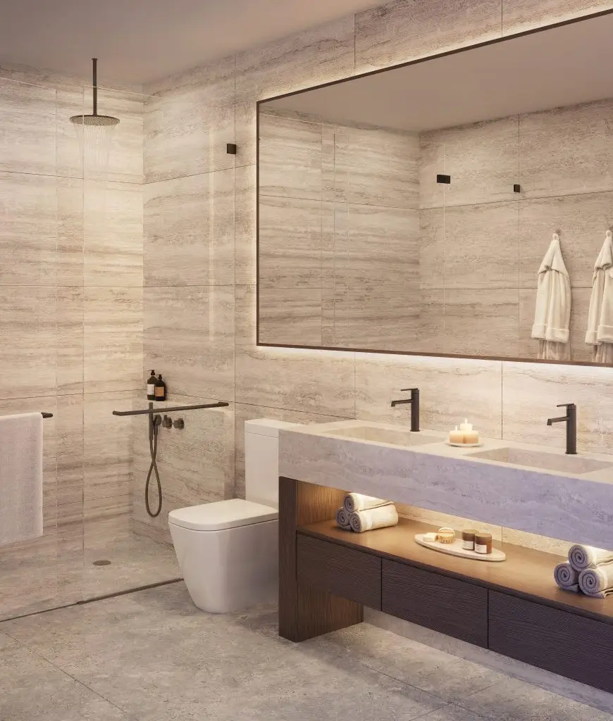 Bathroom at ORA by Casa Tua in Brickell, Miami