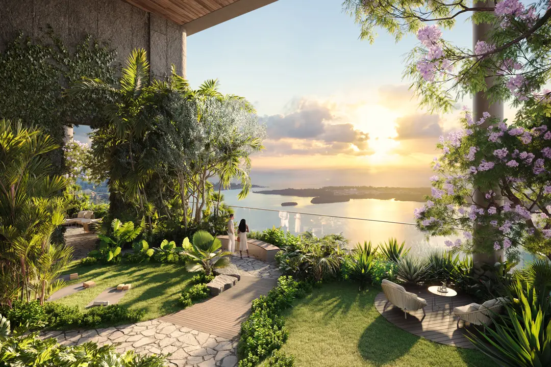 Bosco garden at ORA by Casa Tua in Brickell, Miami