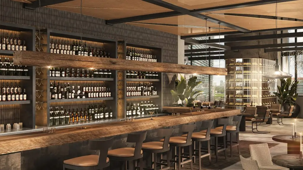 Things to Do in Brickell: Fuoco indoor bar at ORA by Casa Tua