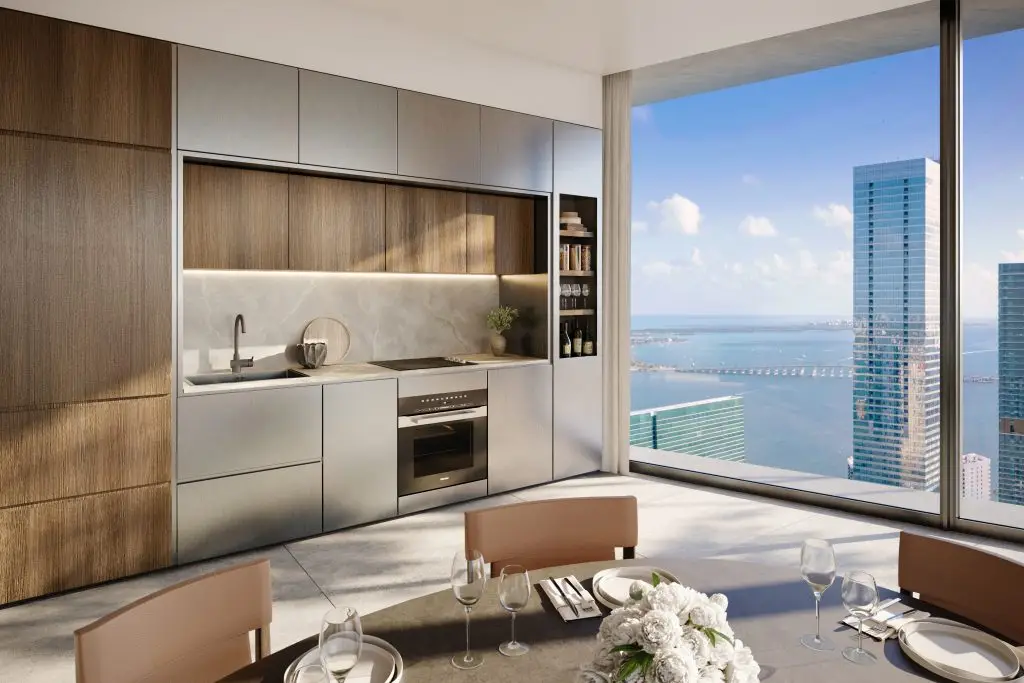Kitchen in M model ORA by Casa Tua Kitchen in the M model residence at ORA by Casa Tua