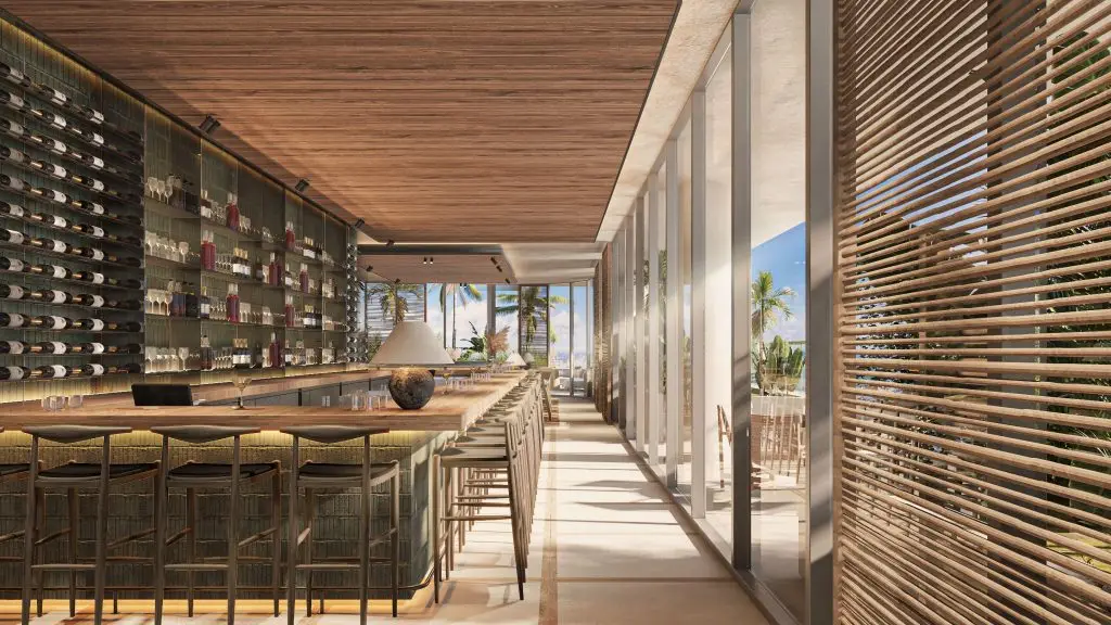 Vento Bar ORA by Casa Tua Vento bar at ORA by Casa Tua ready for New Year's Eve Miami toasts